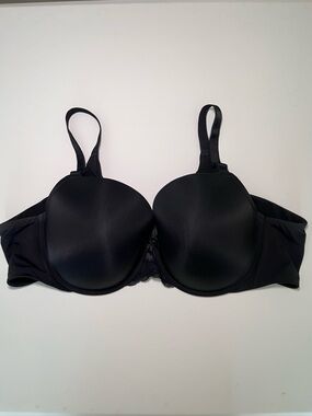 Torrid Curve Black Seamless Push Up T-Shirt Bra 48B